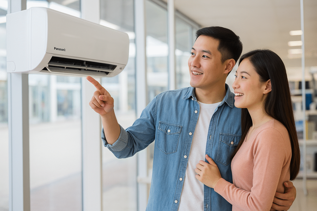 Panasonic Aircond Klang Valley installation